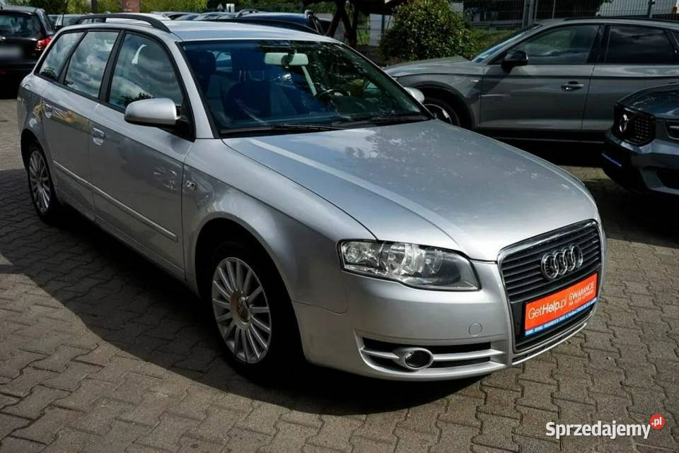Audi A4 Avant 19TDI Klima alu 2007r KOMBI B8 nieuszkodzony mazowieckie Płock