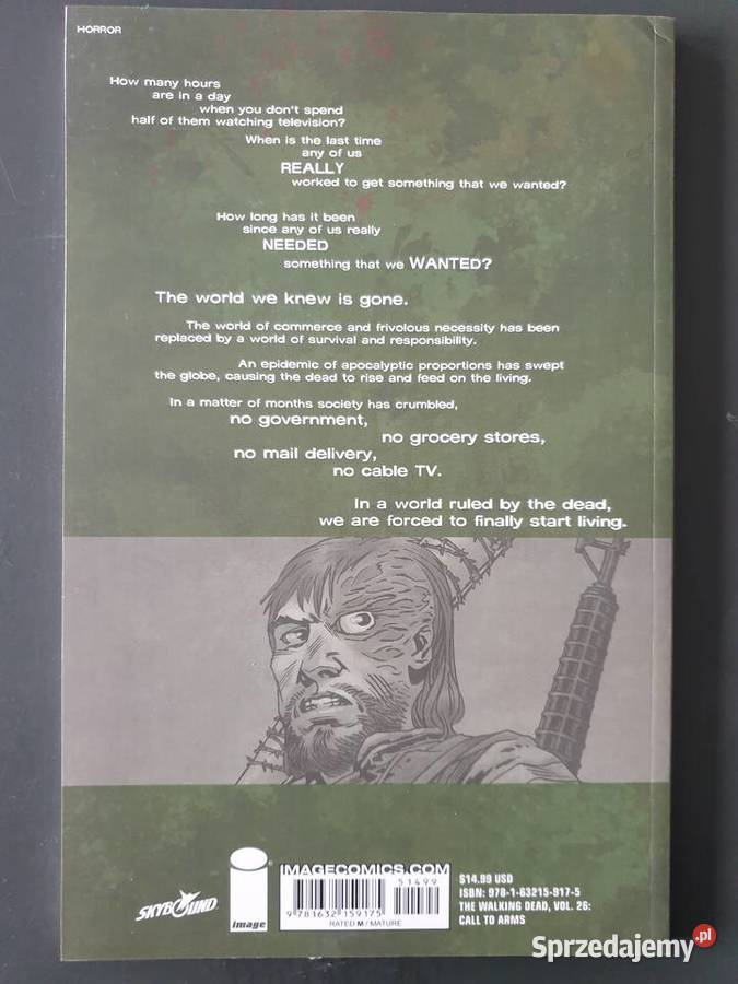 The Walking Dead Call to Arms vol 26 oryginalny