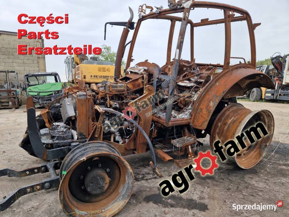 Lindner Geotrac części skrzynia biegów oś most Byków sprzedam