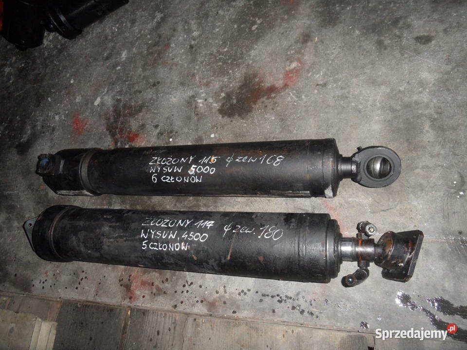Siłownik hydrauliczny do prasy koparki łuparki Gorlice