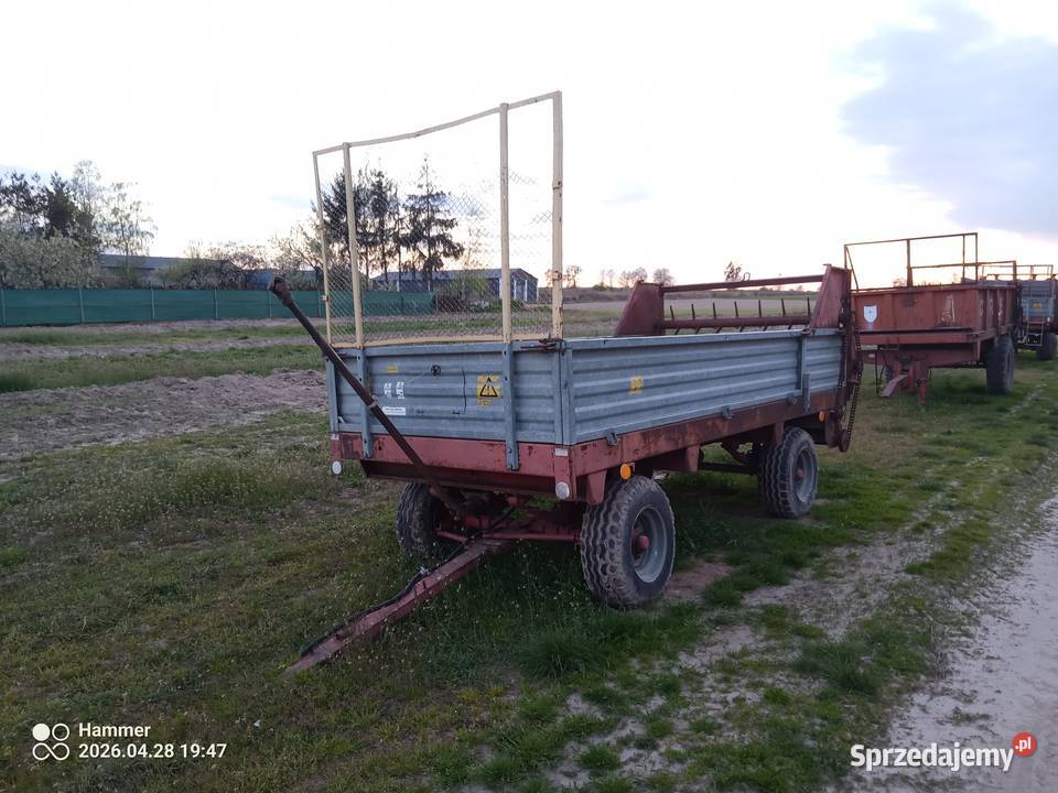 Rozrzutnik Obornika Cynkomet 4 Ton Kurów