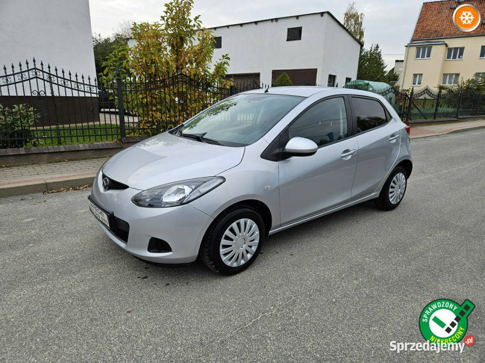 Mazda 2 Opłacona Zdrowa Zadbana Klima 1 Wł kurtyny powietrzne Kisielice
