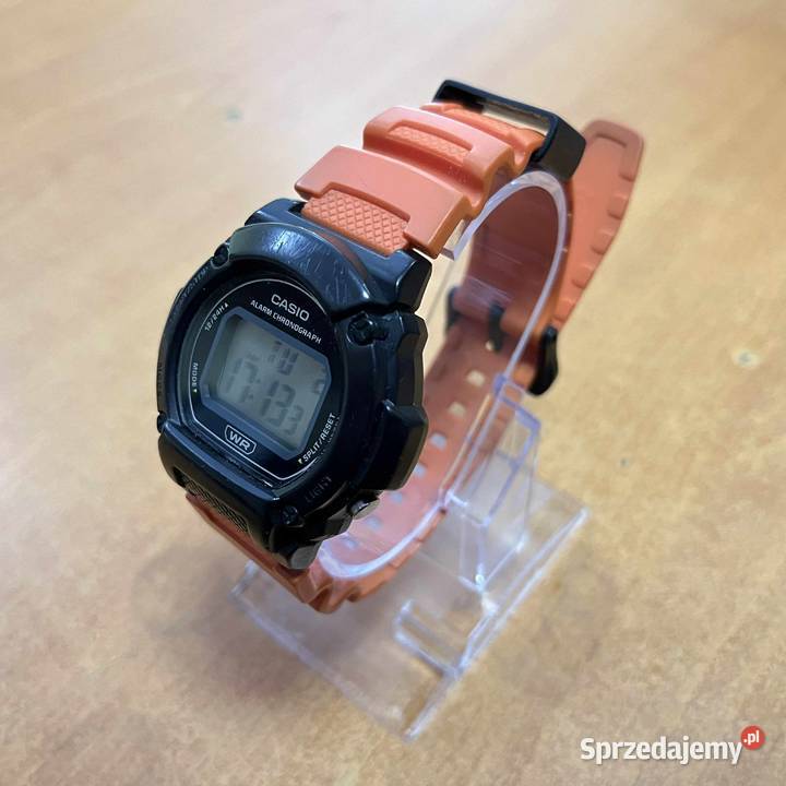 Zegarek męski Casio W219H pomarańczowy Elbląg