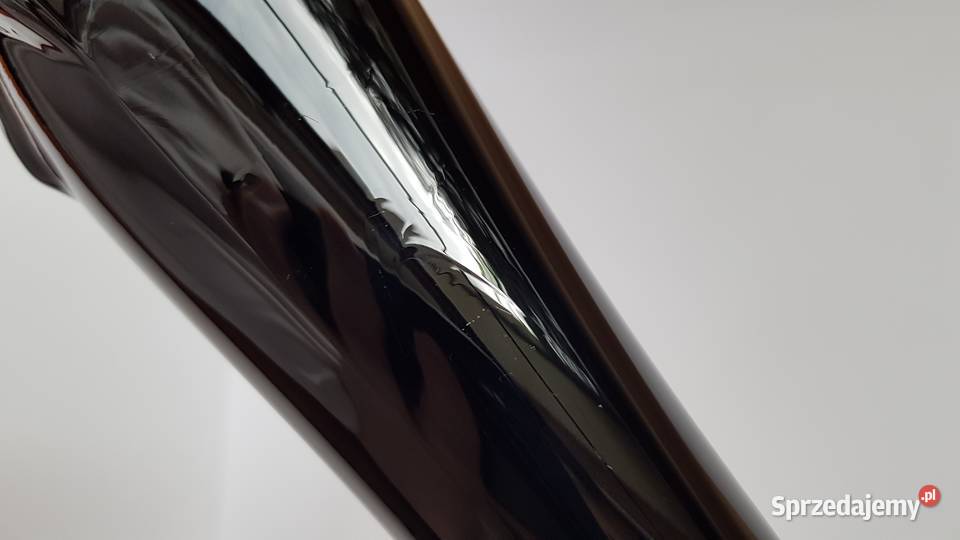 Wazon z liśćmi listkami ok 287 Ząbkowice szkło Porcelana i szkło Dąbrowa Górnicza