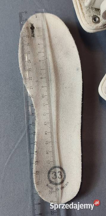 Ocieplane łyżwy figurowe dzieci rozmiar 33 213