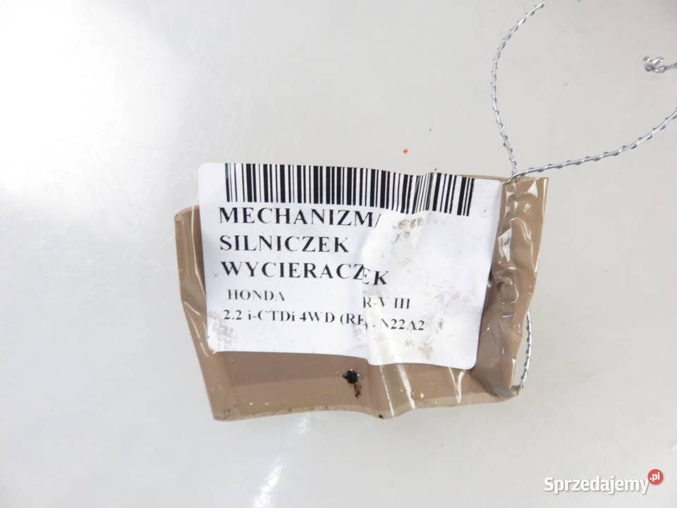 MECHANIZM WYCIERACZEK HONDA CRV III