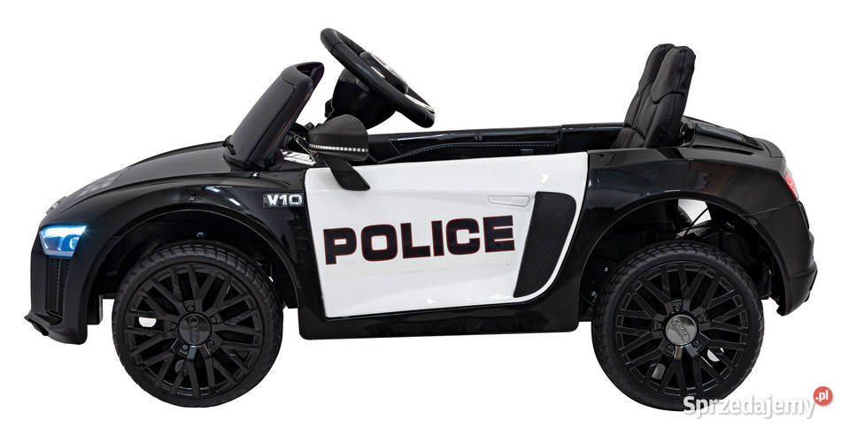 Audi R8 Policja na akumulator dzieci autko Łopuszno