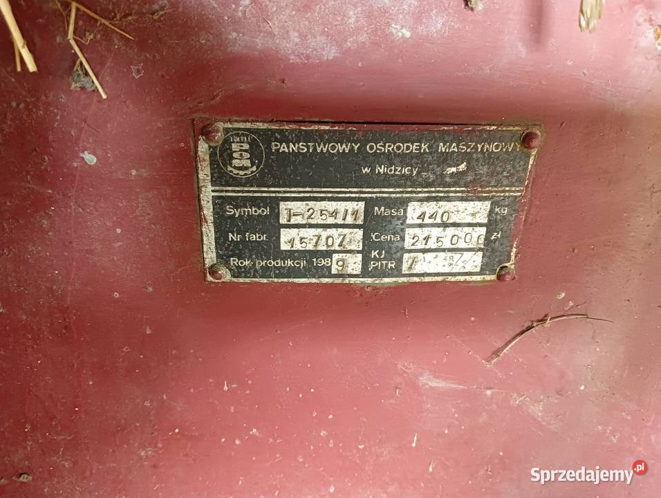 Dmuchawa do siana słomy Pozostałe Zator