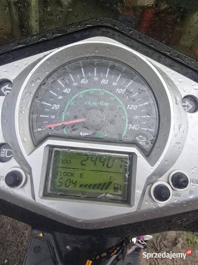 Skuter Daelim 125 3 kat b nieuszkodzony Daelim Leszno