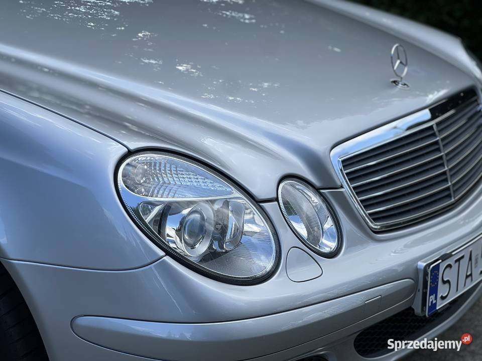 Mercedes W211 64 Przebiegu unikat bezwypadkowy ogranicznik prędkości Tarnowskie Góry