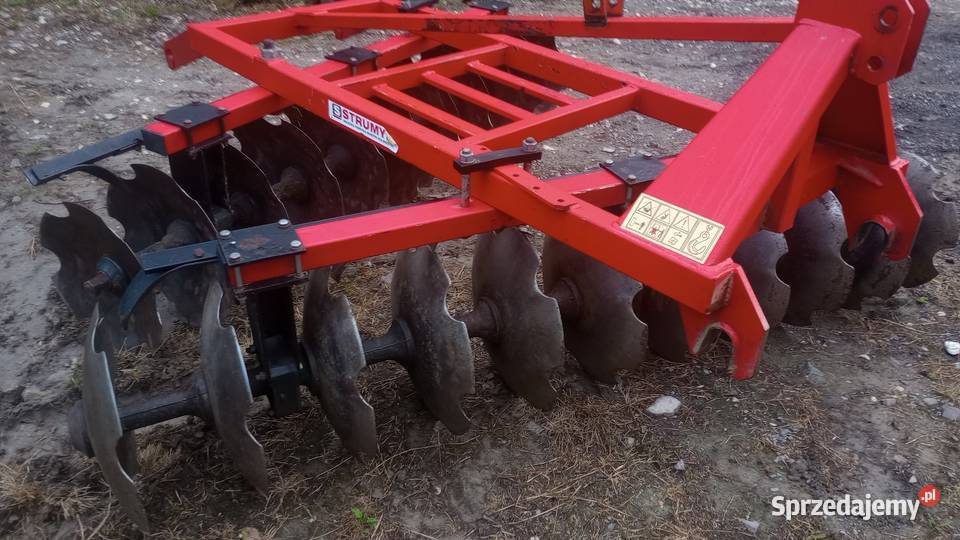 Brona talerzowa strumyk 24m Zgrabiarki i przetrząsacze Słomniki