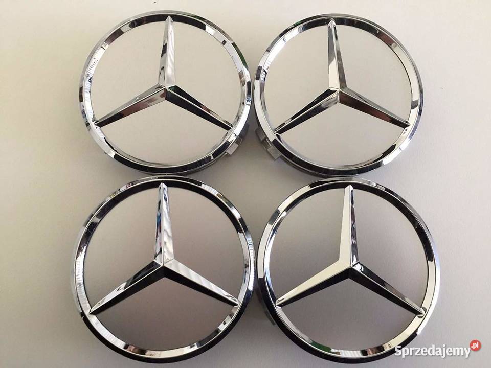 DEKIELKI KAPSLE DO FELG MERCEDES AMG 75MM 4 Dekielki sprzedam