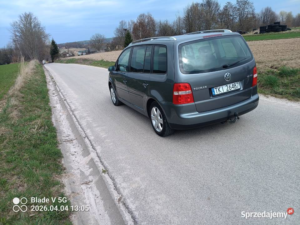 Volkswagen Touran 16 2004r Godny Jeziorko