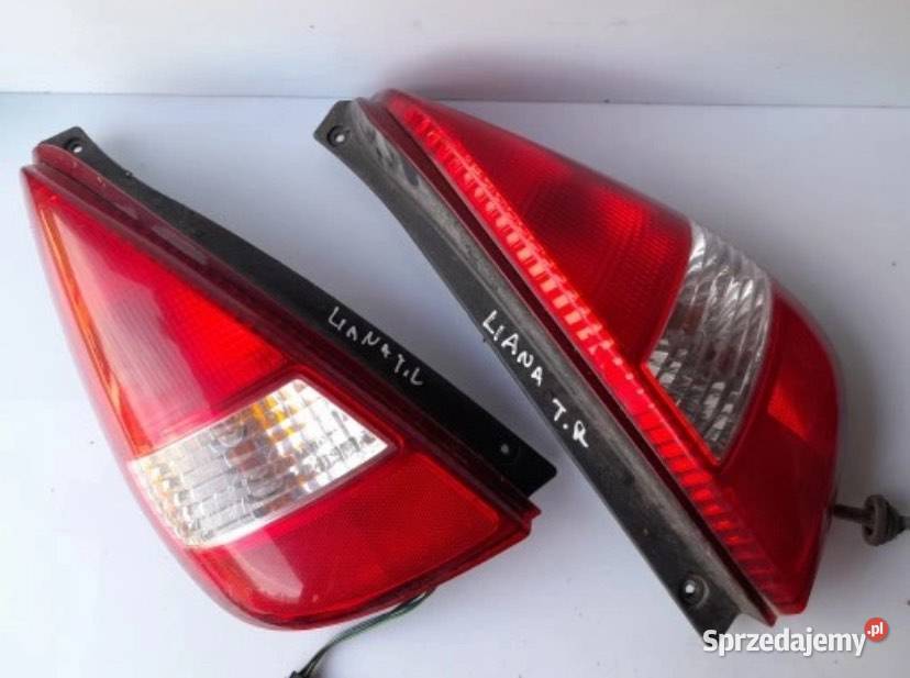 Lampa tylna tył lewa prawa Suzuki liana liftback Lampy tylne