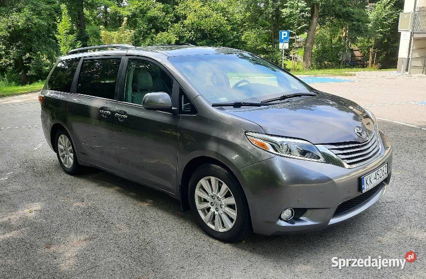 Toyota SIENNA 35300 7osób 92tkm Skóra Navi małopolskie Jaśkowice