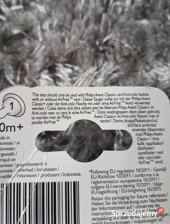Smoczki silikonowe antykolkowe Philips Avent 0m sprzedam