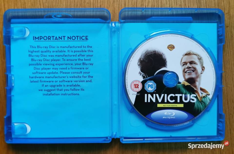 Invictus Invictus Niepokonany Bluray En 2009 łódzkie