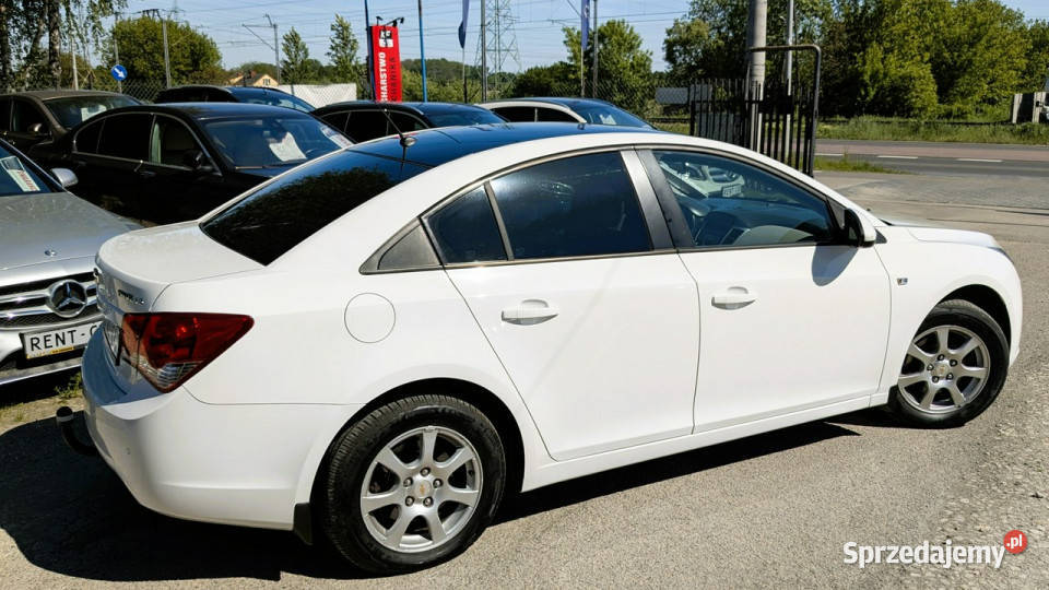 Chevrolet Cruze LS20D125OPŁACONY Bezwypadkowy biały Częstochowa