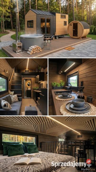 Domek mobilny Całoroczny Tiny House Starogard Gdański sprzedam