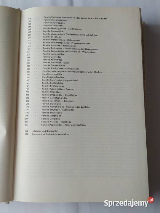 URANIA TIERREICH Insekten Rok wydania 1968 Książki naukowe i popularnonaukowe Hajnówka