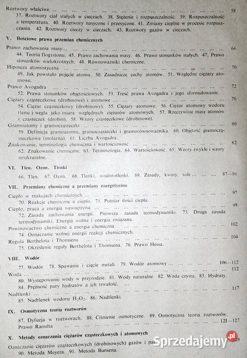 Chemia nieorganiczna łącznie z zasadami chemii Chełm sprzedam