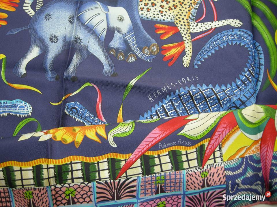 Hermes Paris La apaszka 9090 Marche Du Zambeze Dla kobiet mazowieckie Kolonia Piaski