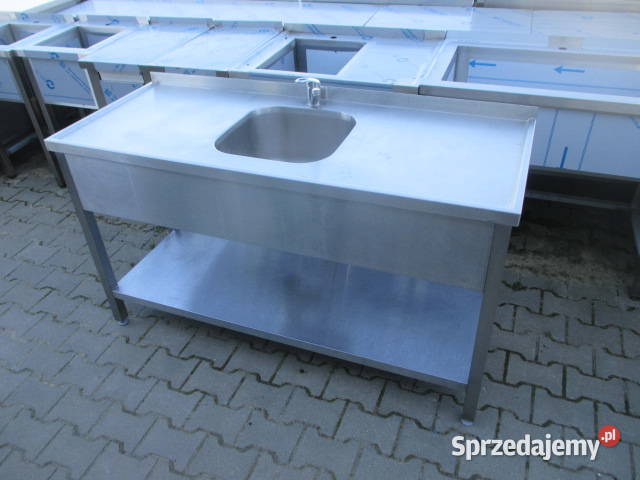 Zlew Gastronomiczny 1 Komorowy Z Blatem Roboczym Gastronomia Ostrów Wielkopolski