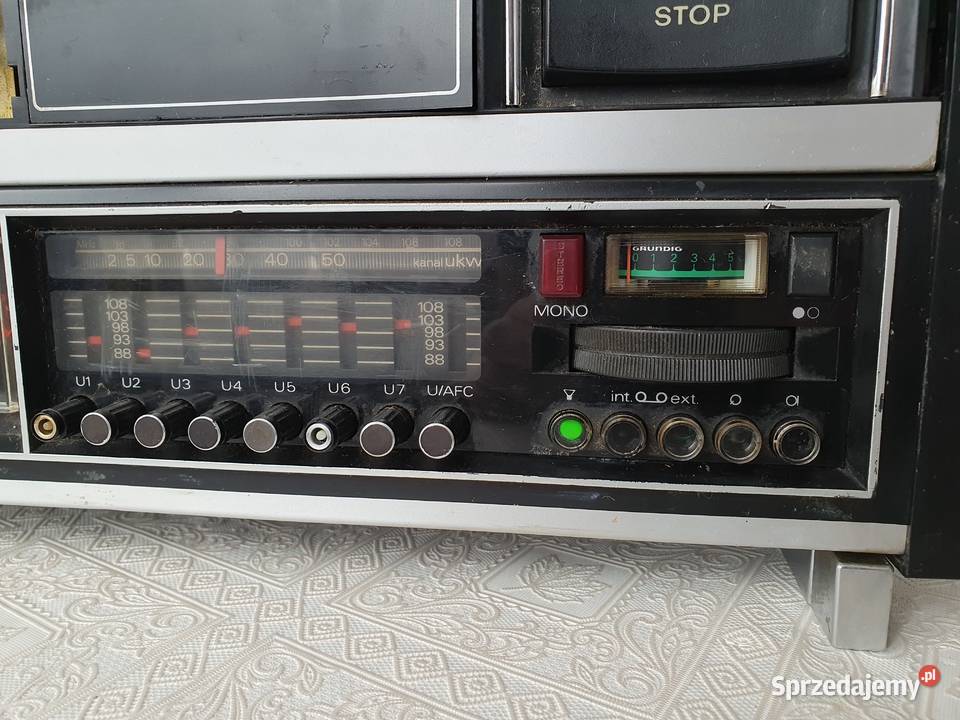 Stary zabytkowy magnetofon szpulowy Grundig sprzedam