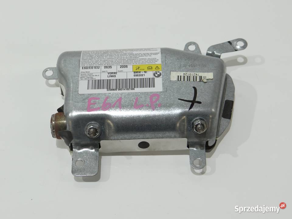 PODUSZKA AIRBAG DRZWI LEWY PRZÓD BMW E60 E61 lubelskie