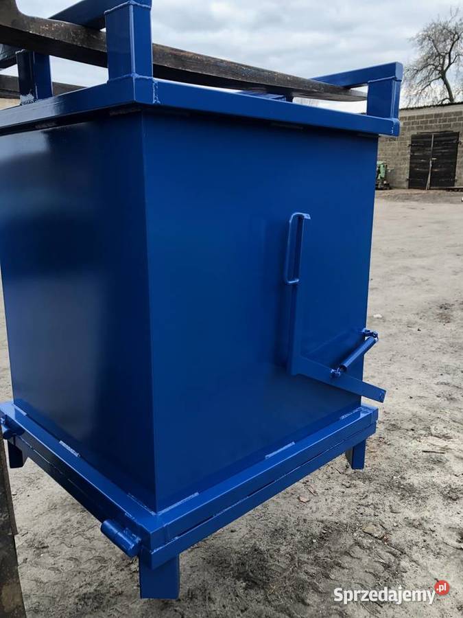 Kontener z otwieranym dnem 05m3 koliba Niedrzew Pierwszy