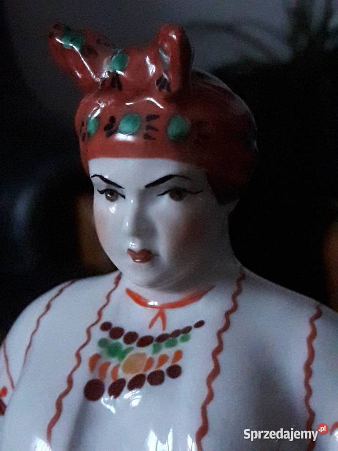 Porcelanowa figurka Odarka Korosten Ukraina lubelskie Janów Lubelski