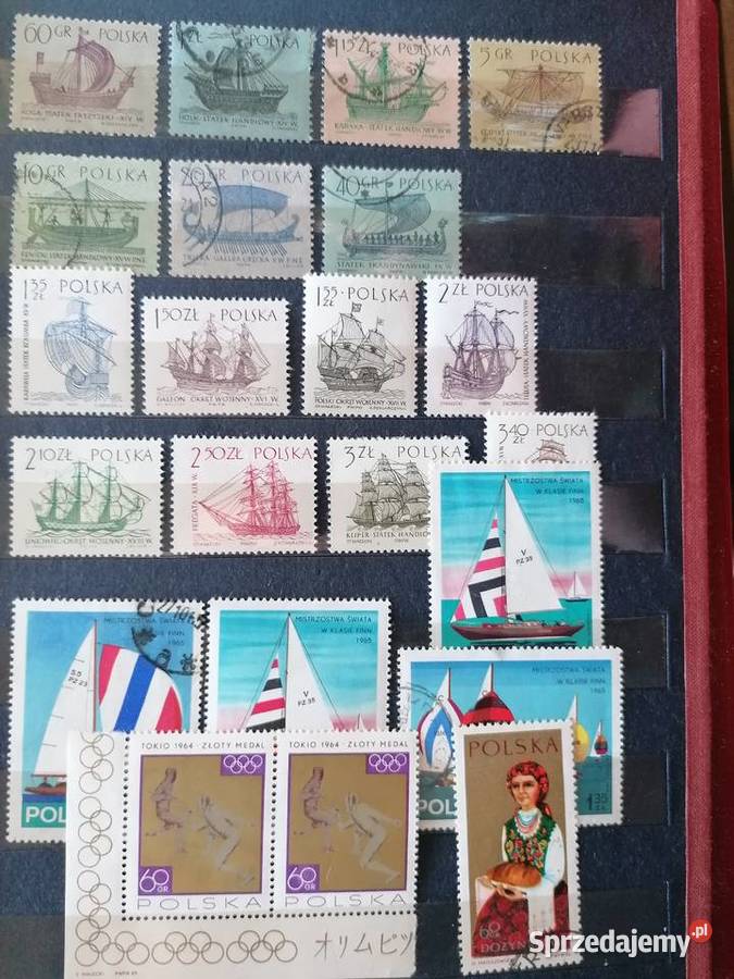 Album czerwony 2cz że znaczkami z lat 6079 Kraków