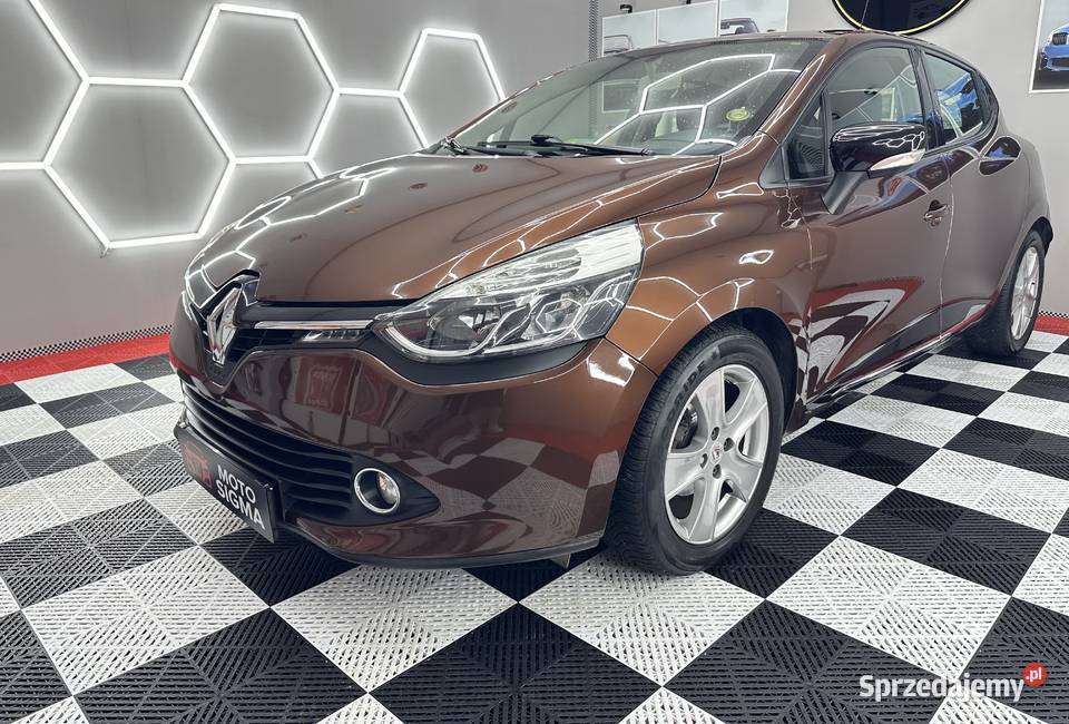 Renault Clio IV Salon Polska 12 Benzyna Rok produkcji 2013 Samochody osobowe Mogielnica