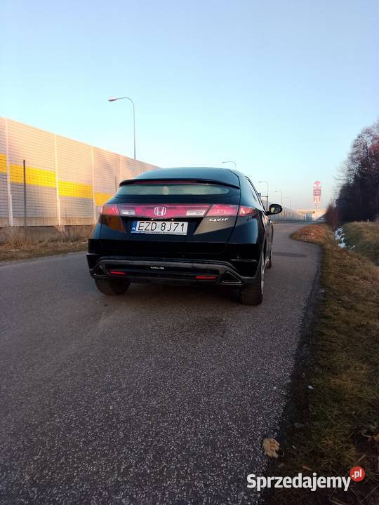 Honda Civic VIII genraci panorama dach nawigacja Civic łódzkie Zduńska Wola sprzedam