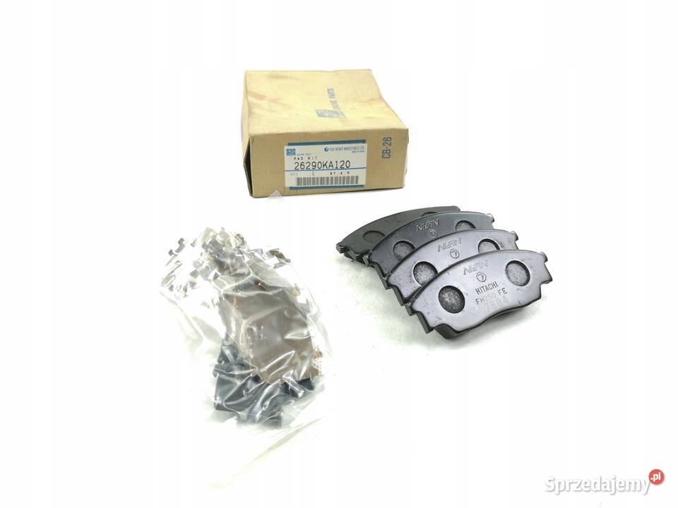 KLOCKI HAMULCOWE PRZÓD SUBARU REX 8992 08 ORI