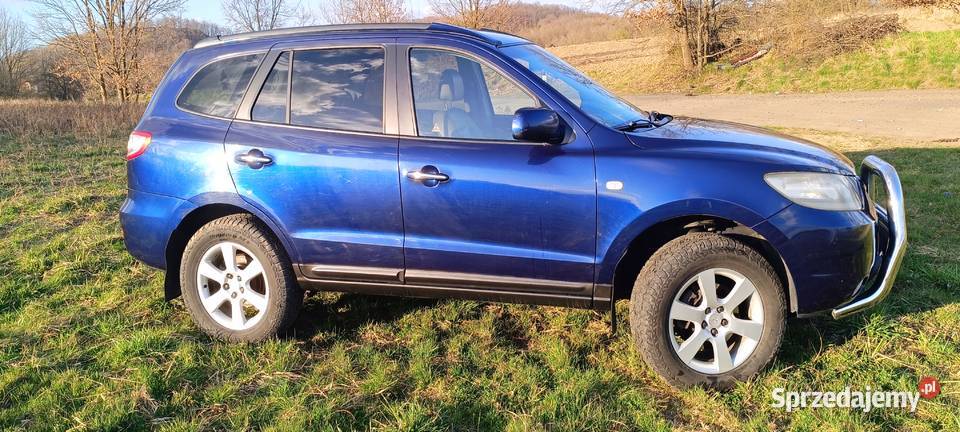 Hyundai Santa fe 2 22 CRDI 4X4 4WD NOWE AKU i elektryczne szyby Santa Fe Sulików sprzedam