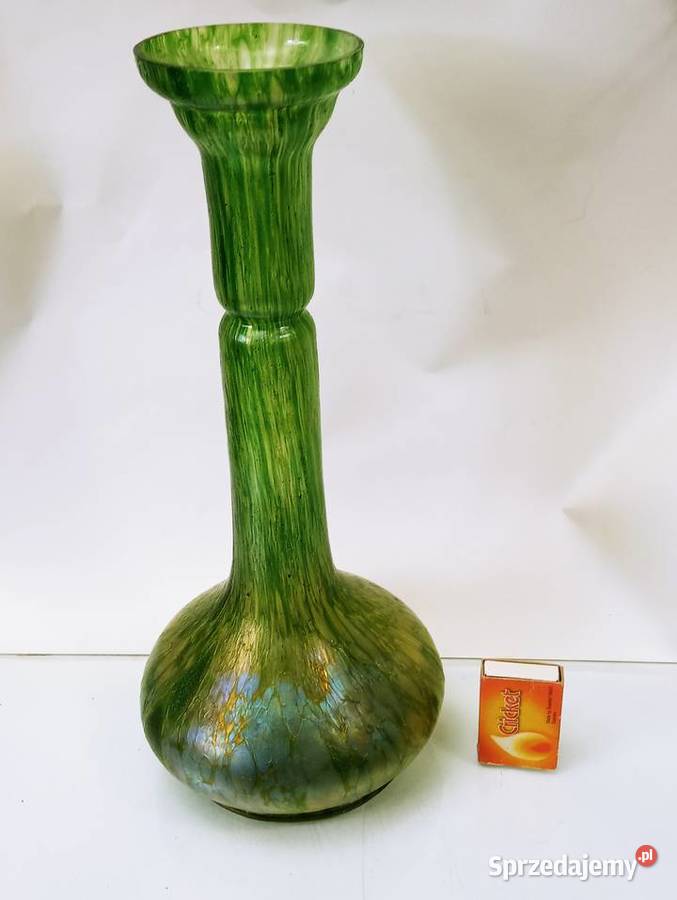 Loetz Wazon Iryzujące Szkło Loetz Secesja Nowa Sól