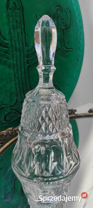 Waterford Crystalzabytkowy dzwonek ze szkła Pabianice