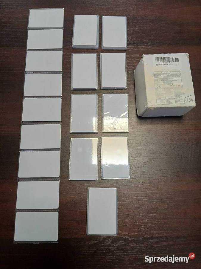 Puste karty zbliżeniowe RFID 100 Nowy Targ