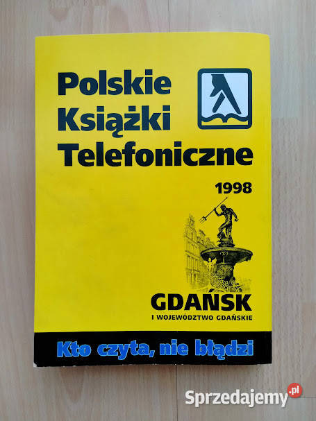 Książka telefoniczna z czasów PRLu
