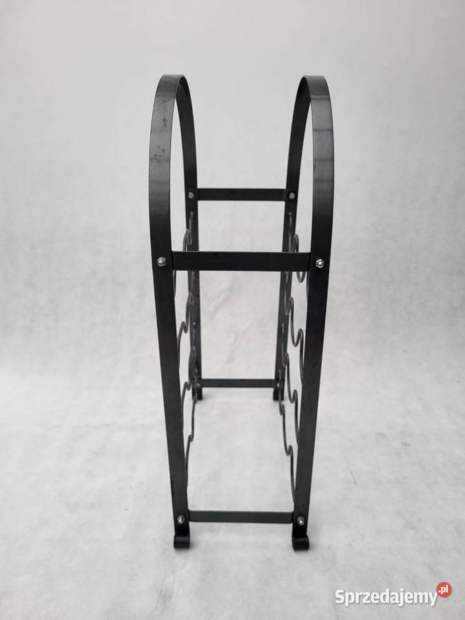 Stojak metalowy na 12 butelek wina Włochy