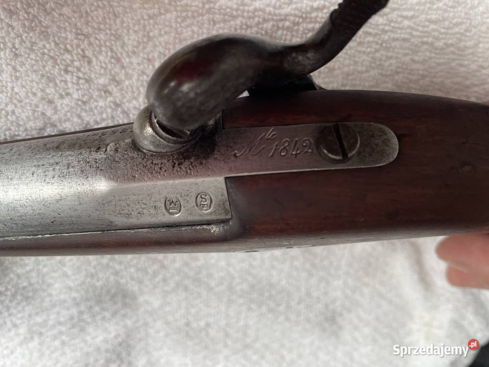 Pistolet żandarmeria francuski mod 1842 Militaria Czaplinek