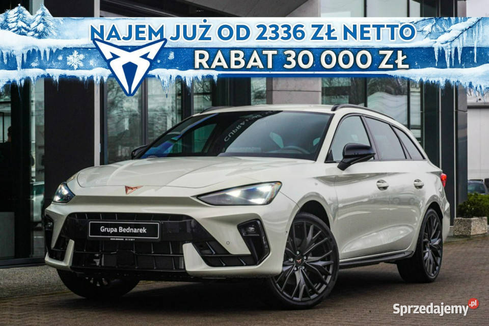 Cupra Leon Sportstourer 20 TSI 204 DSG 4Drive przyciemniane szyby Łódź sprzedam