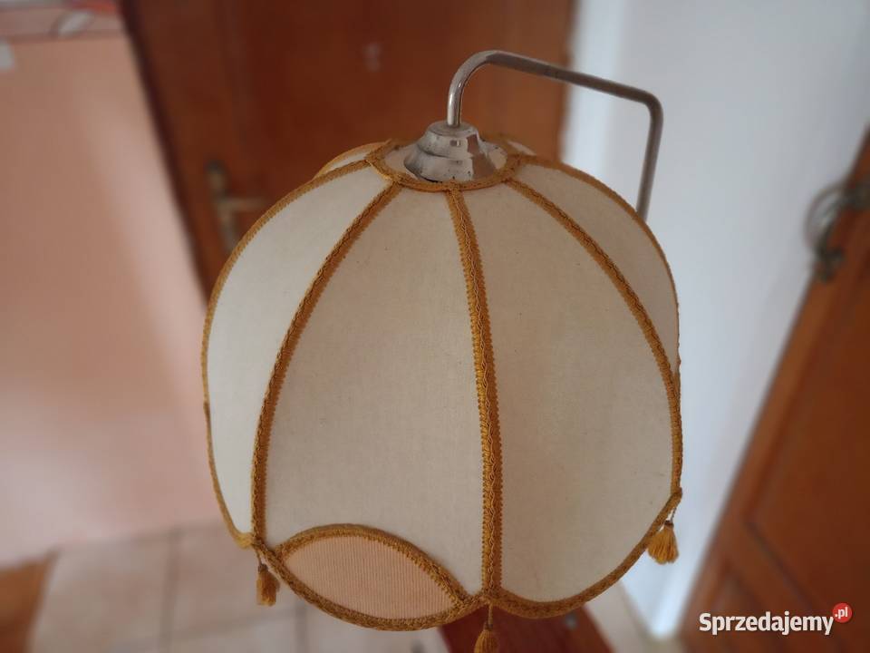 Lampa retro z gazetnikiem abażur Łódź