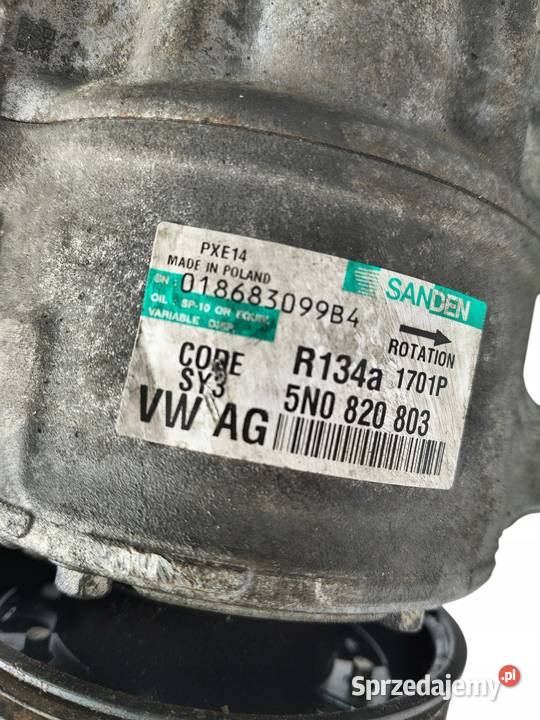 SPRĘŻARKA KLIMATYZACJI Audi A3 VW Golf V Passat Chełm