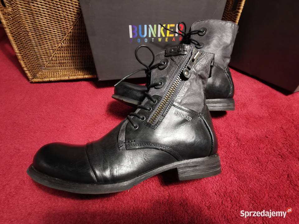 Trapery BUNKER 44 Skóra Naturalna Wkładka 285 Łask