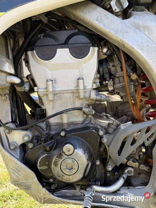 Yamahą Yz450f Zalesie