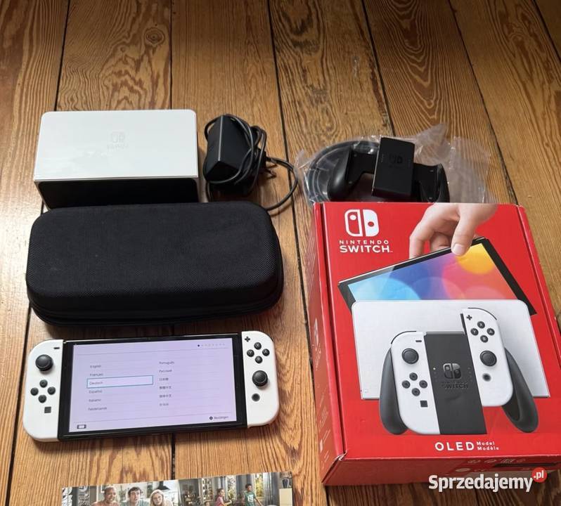 Nintendo Switch OLED Konsole i automaty Leśna Dolina