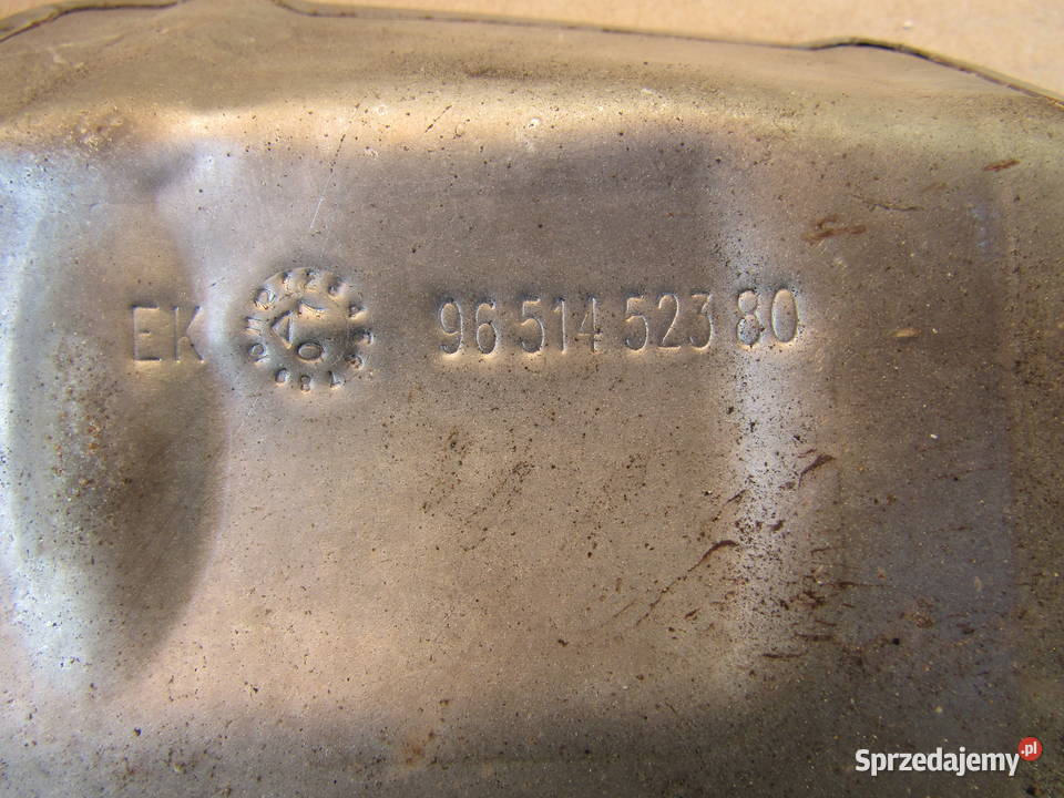 OSŁONA TERMICZNA KLEKTORA WYDECHOWEGO CITROEN C5 Osłony termiczne Mysłaków