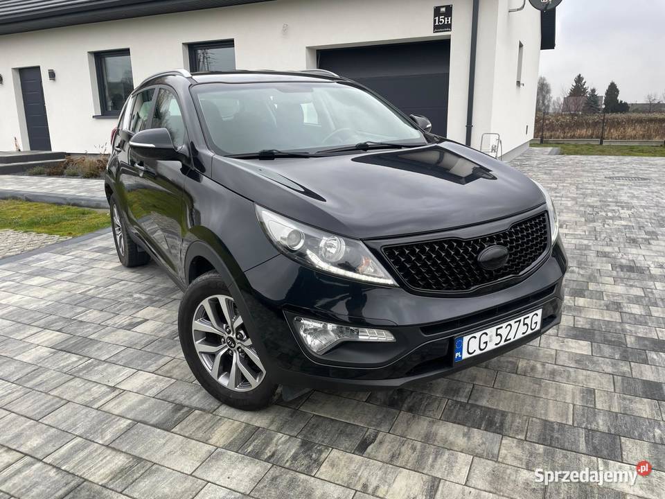 Kia Sportage Benzyna 16 Kamera Nawigacja Ledy Sportage Grudziądz sprzedam
